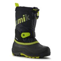 Youth Boys' Waterbug 5 Winter Boot BLACK/LIME GREEN view