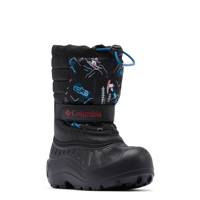 Youth Boy's Waterproof Powderbug Snowlite Winter Boot BLACK MOUNTOPIA view