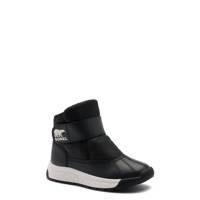 Toddler Boy's Waterproof Whitney III Strap Mid Winter Boot BLACK/BLACK view