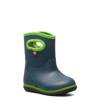 Toddler Boys' Classic Waterproof Winter Boot NAVY/GREEN view