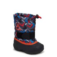 Youth Boys' Flynn Waterproof Winter Boot CHARCOAL/TANGERINE view