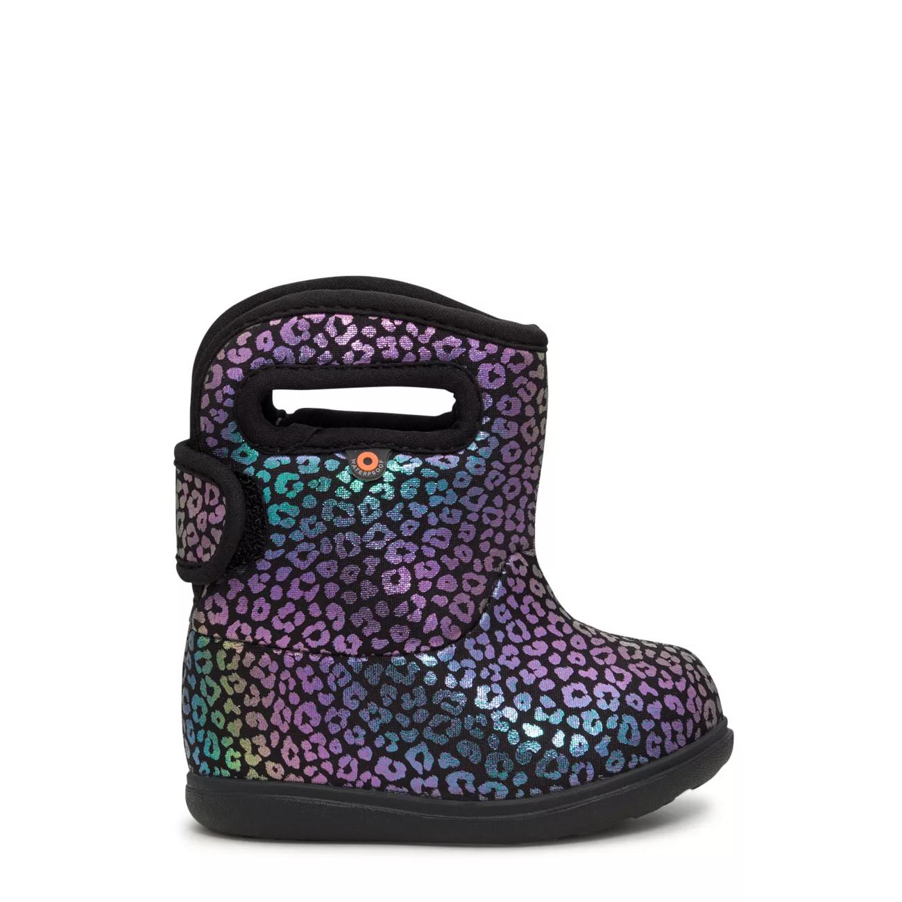 Toddler Girls' Baby Bogs II Rainbow Leopard Winter Boot
