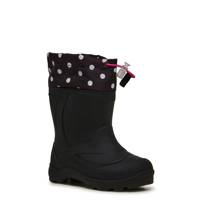 Toddler Girls' Snobuster2 Winter Boot BLACK/WHITE view