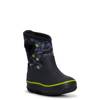 Toddler Girls' Dino Waterproof Winter Boots BLACK/GREEN view