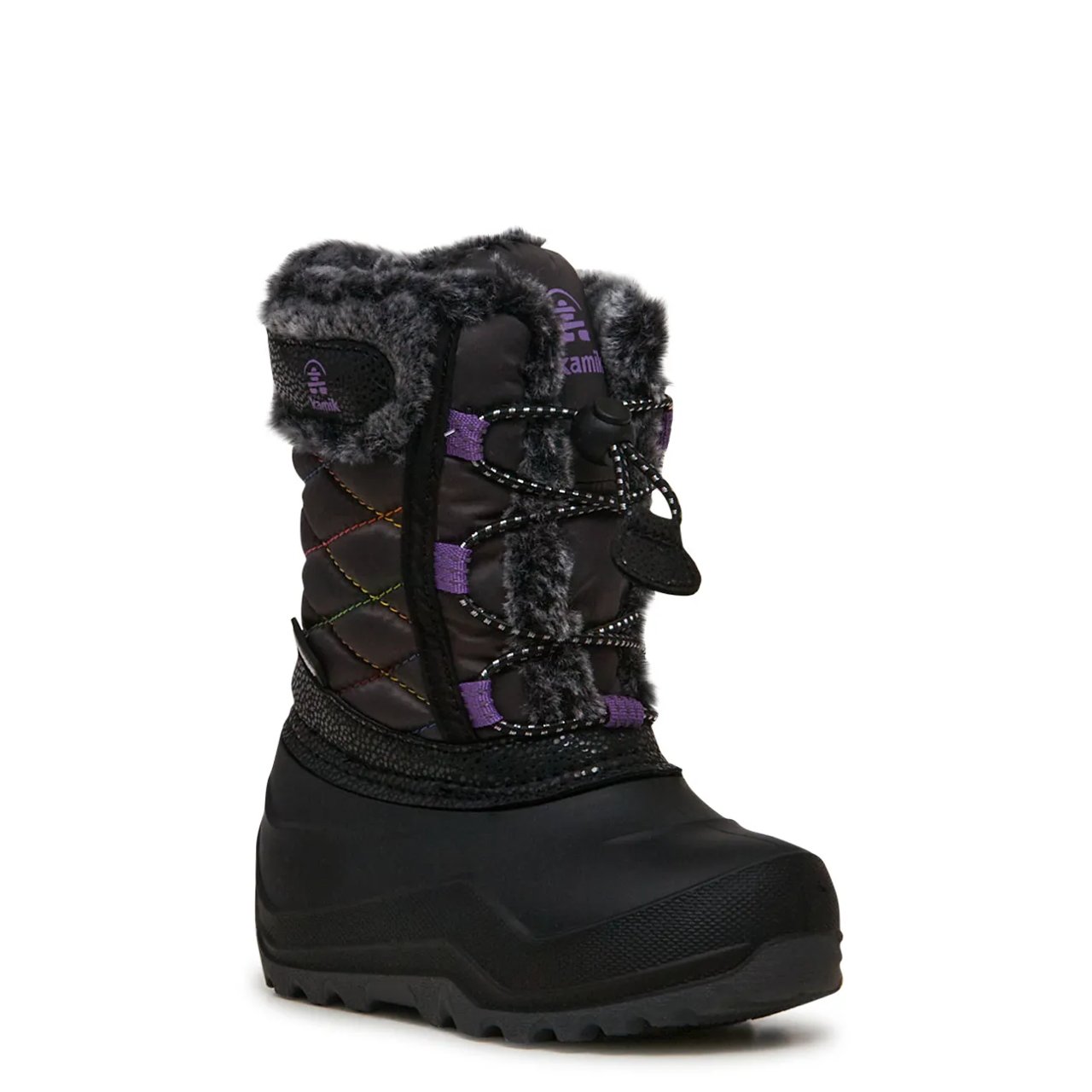 Toddler Girls' Waterproof Star 4T Winter Boot