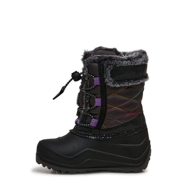 Toddler Girls' Waterproof Star 4T Winter Boot