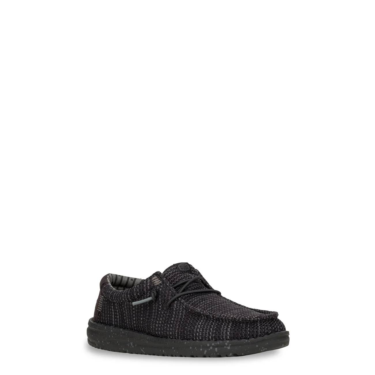 Hey Dude Youth Boys' Wally Stretch Moc Toe Slip-On