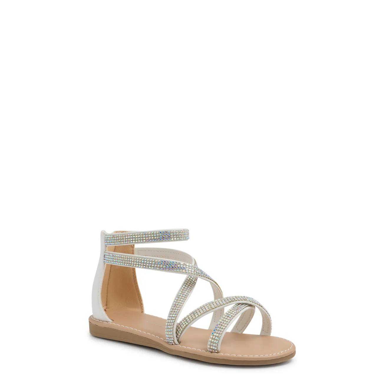 Kelly & Katie Youth Girl's Sylvia Rhinstone Gladiator Sandal