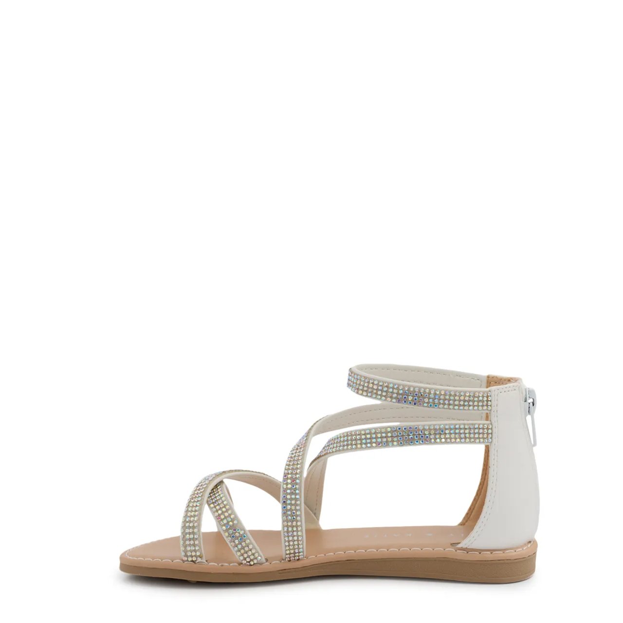Youth Girl's Sylvia Rhinstone Gladiator Sandal