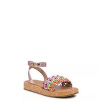 Youth Girls' Jlayny Sandal PINK/MULTI-COLOUR view