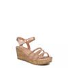 Youth Girls' Melissa Wedge Sandal Rose Gold view
