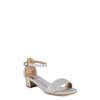 Youth Girls' Adrianna Heeled Sandal SILVER view