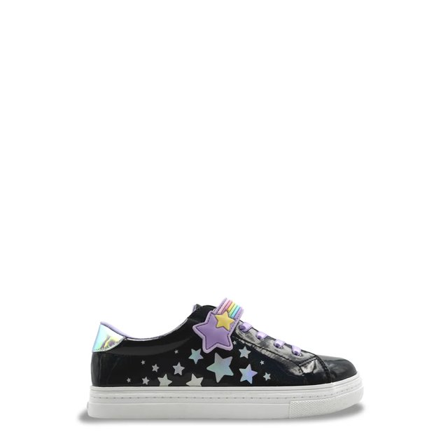 Youth Girls' Stars Applique Sneaker