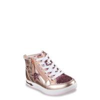Girls' Shoutouts 2.0 Trendy Star Hi Top Sneaker ROSE GOLD view