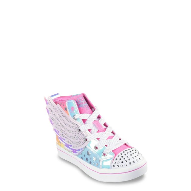 Youth Girls' Twi Lites Dreamy Wings Hi Top Sneaker 
