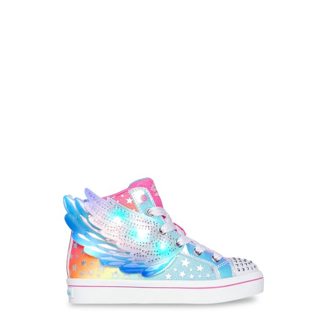 Youth Girls' Twi Lites Dreamy Wings Hi Top Sneaker 