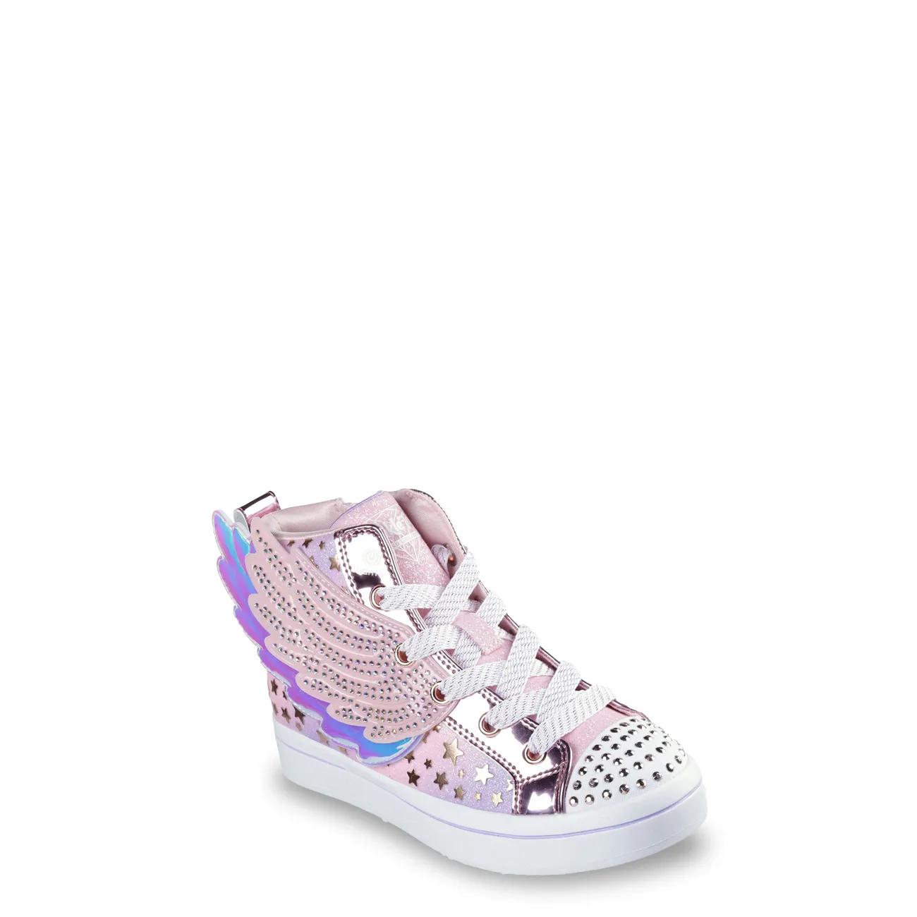 Skechers Youth Girls' Twi Lites Dreamy Wings Hi Top Sneaker | DSW