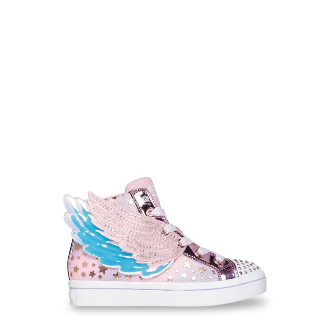 Youth Girls' Twi Lites Dreamy Wings Hi Top Sneaker 