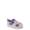 Youth Girls' Twinkle Toes Twinkle Sparks Jumpin' Clouds Sneaker NAVY SYN view