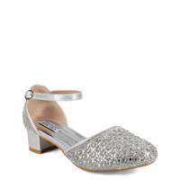 Youth Alicia Pump SILVER view