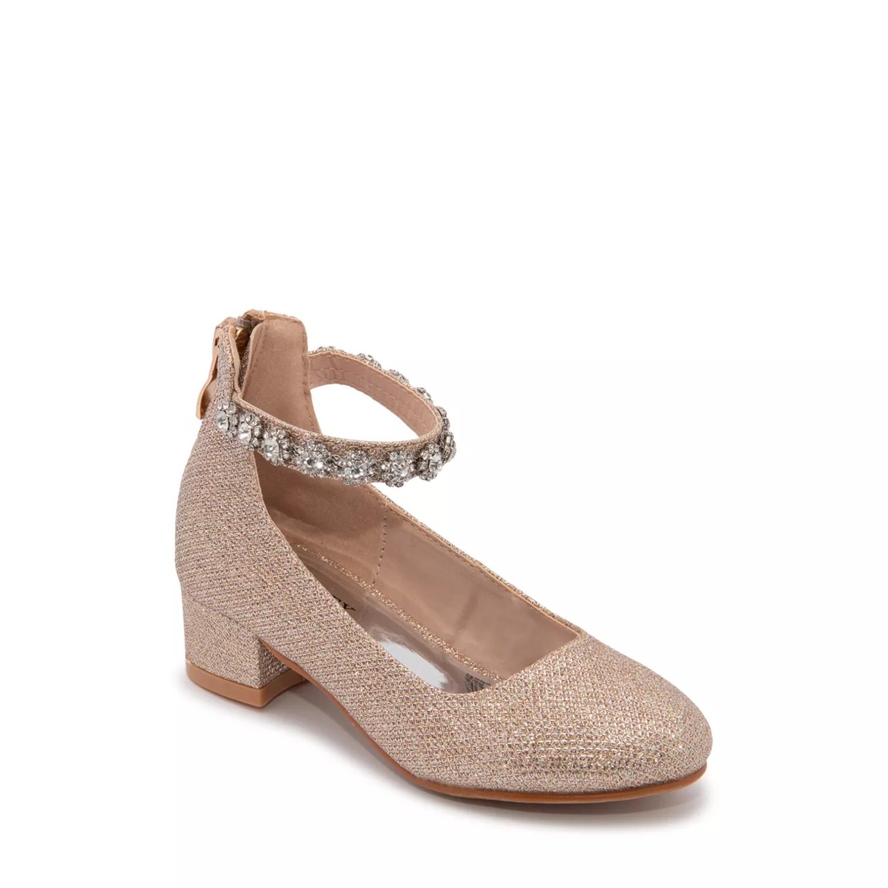 Youth Girls' Ally Glitter Mesh Pump