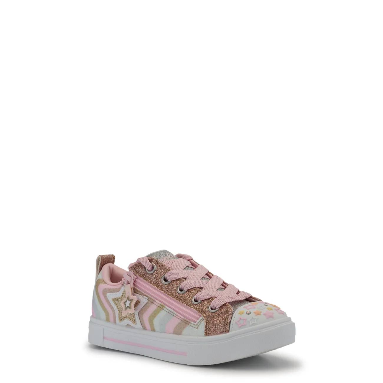 Youth Girls Twinkle Toes Sparks Cosmic Burst Sneaker