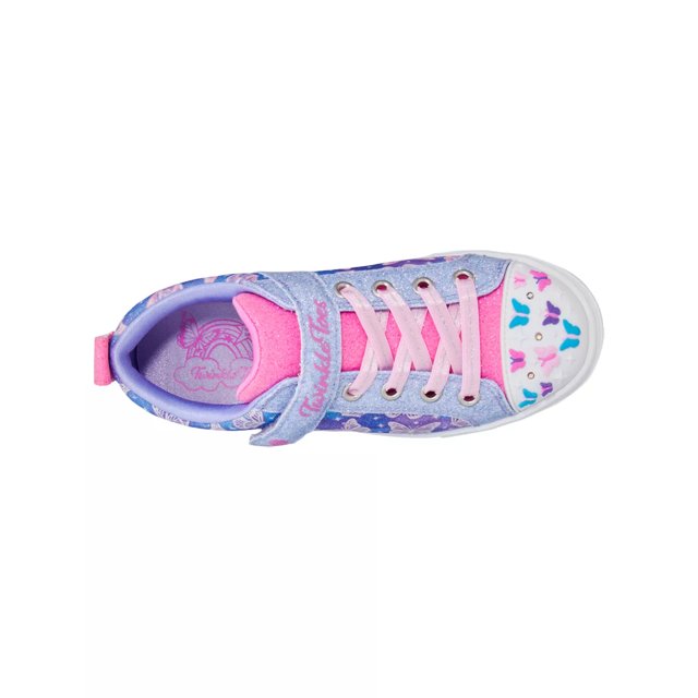 Skechers Youth Girls' Twinkle Sparks Butterfly Slip-On Sneaker