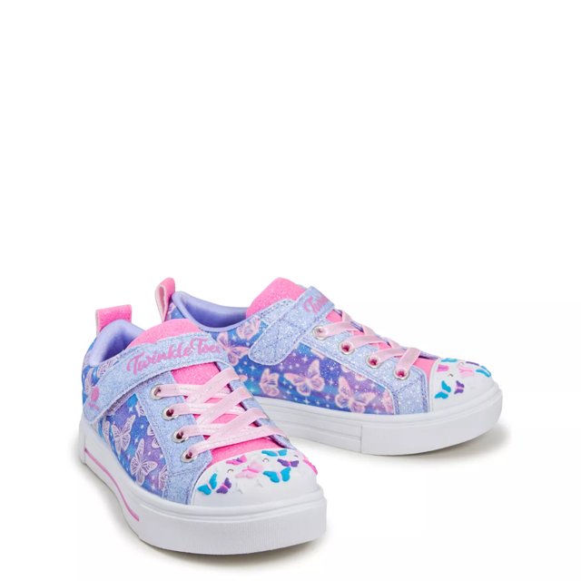 Skechers Youth Girls' Twinkle Sparks Butterfly Slip-On Sneaker