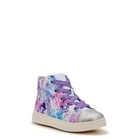 Youth Girls' Butterfly Sparkle Light-Up High-Top Sneaker LILAC view