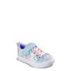 Youth Girls' Twinkle Toes Twinkle Sparks Jumpin' Clouds Sneaker TURQUOISE/MULTI view