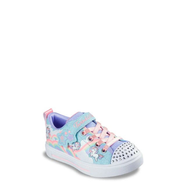 Youth Girls' Twinkle Toes Twinkle Sparks Jumpin' Clouds Sneaker