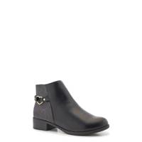 Girls Danyila Glitter Bootie BLACK GLITTER view