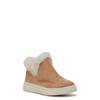 Youth Girls' Sam Shimmer Sneaker Bootie TAN view