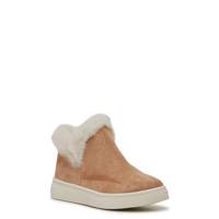 Youth Girls' Sam Shimmer Sneaker Bootie TAN view