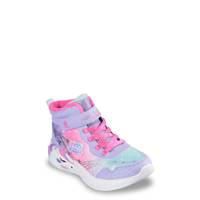 Youth Girls' Unicorn Dreams Lighted Sneaker Boot LAVENDER/HOT PINK view