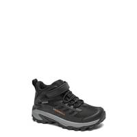 Youth Boys' Moab Speed 2 Mid A/C Sneaker BLACK/ORANGE view