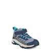 Youth Boys' Moab Speed 2 Mid A/C Sneaker STONE/BLUE/TURQUOISE view