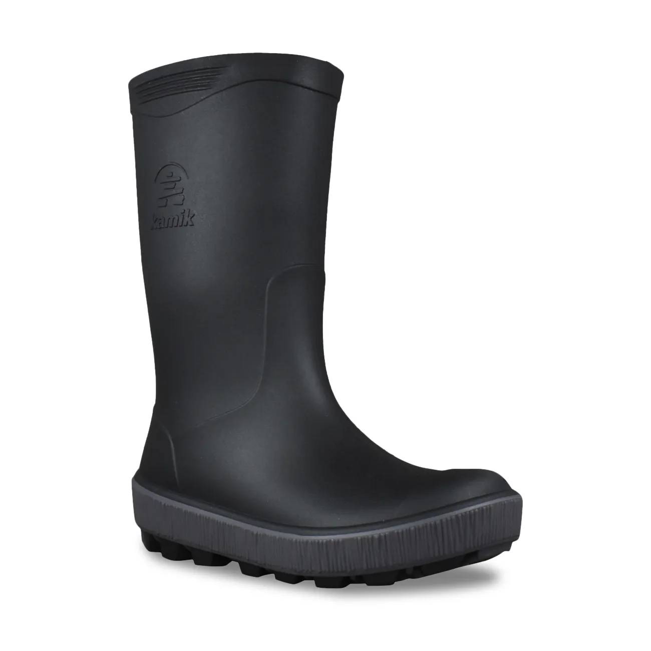 Kamik Youth Boys' Riptide Waterproof Rain Boot