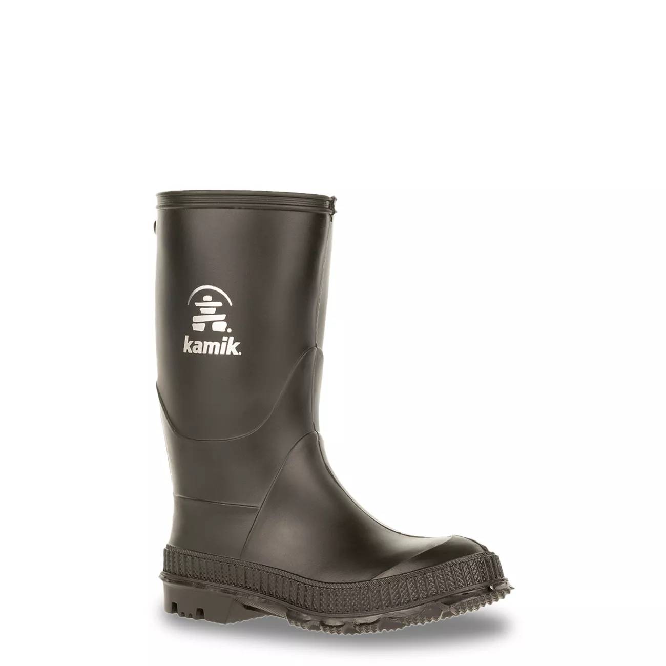 Kamik Youth Boys' Stomp Waterproof Rubber Rain Boot