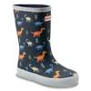 Youth Boys' Original First Classic Boot MEDIEVAL BLUE MULTI/DARK DINO PRINT view