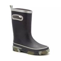 Youth Boys' Baron Waterproof Rubber Rain Boot NAVY view