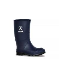 Youth Boys' Stomp Waterproof Rubber Rain Boot Blue view