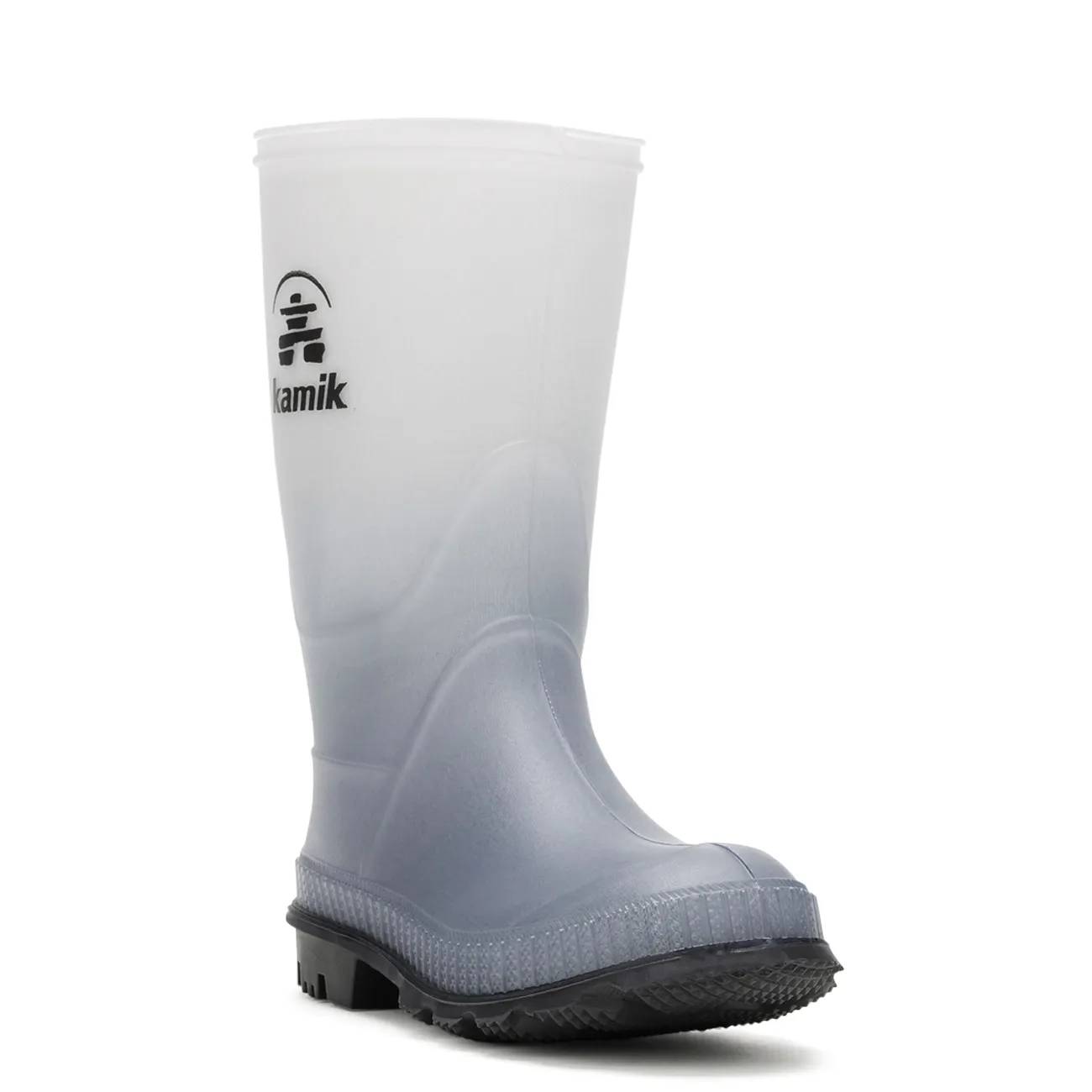 Kamik Youth Boys' Stomp Print Rain Boot