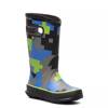 Youth Boys' Waterproof  Big Camo Rainboot Black view