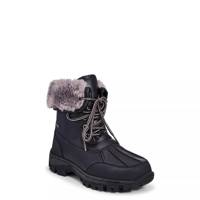 Youth Boys' Waterproof Winter Boot BLACK view