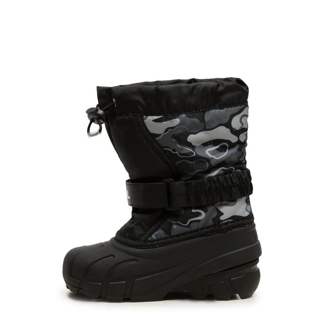 Youth Boys' Flurry Print Waterproof Winter Boot