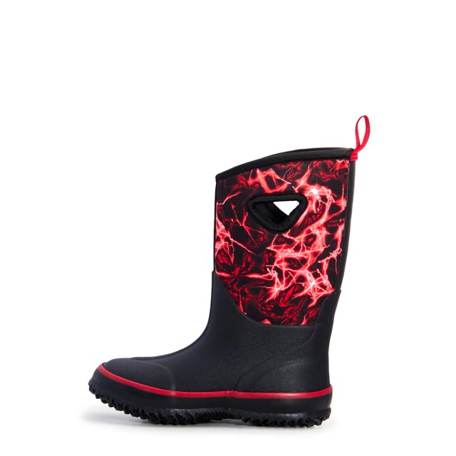 Youth Boys' Blurred Lightning Waterproof Winter Boots