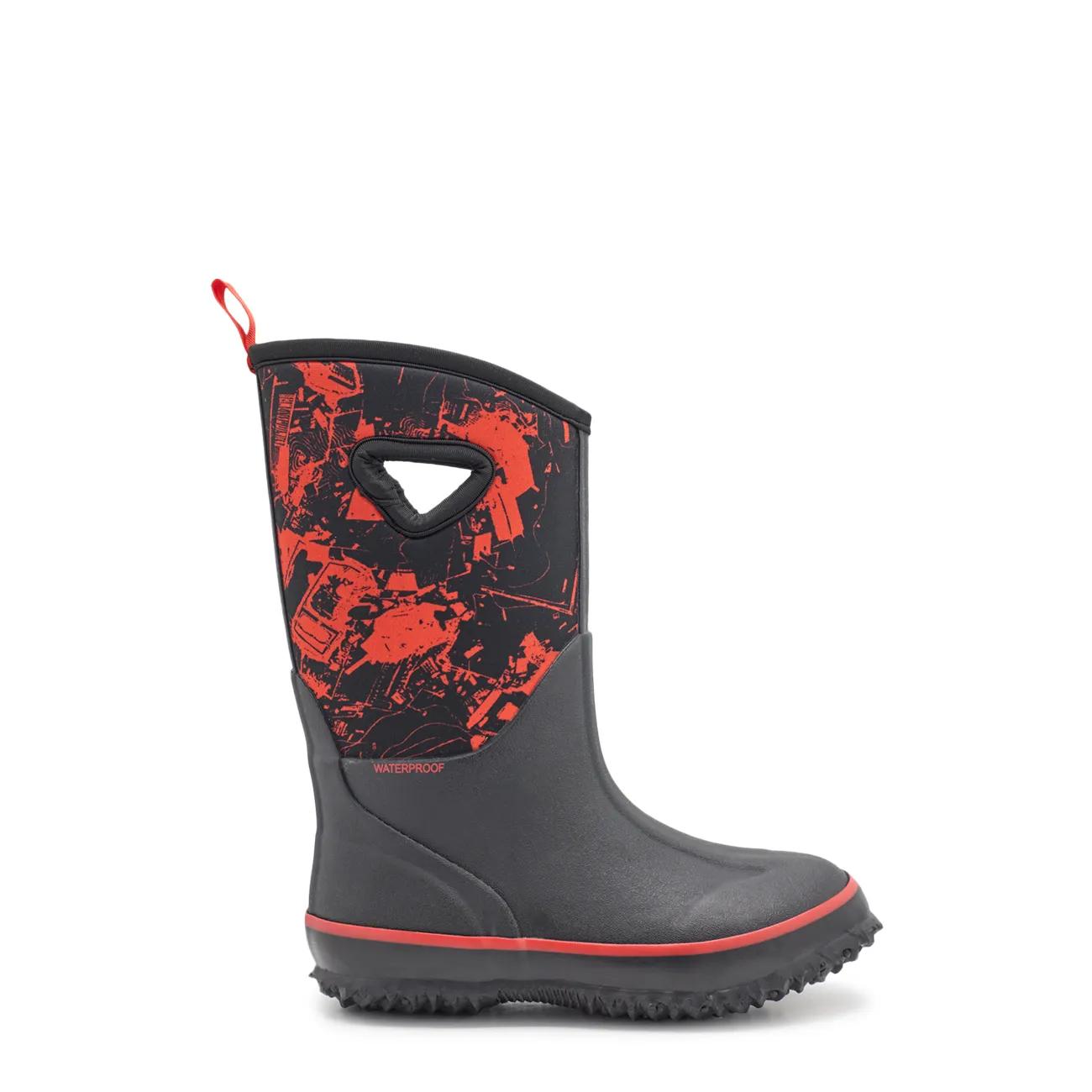Kid's Waterproof Neon Cyber Boot