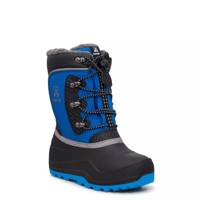 Youth Boys' Luke 4 Waterproof Winter Boot Black/Blue view