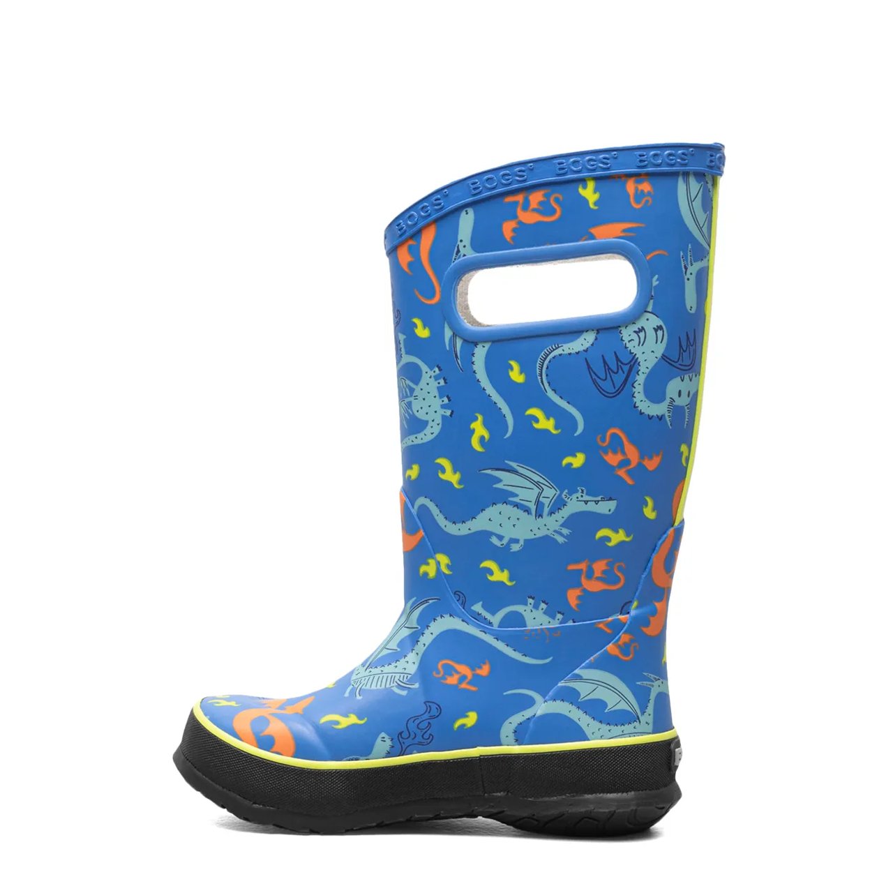 Youth Boy's Waterproof Dragon Rainboot